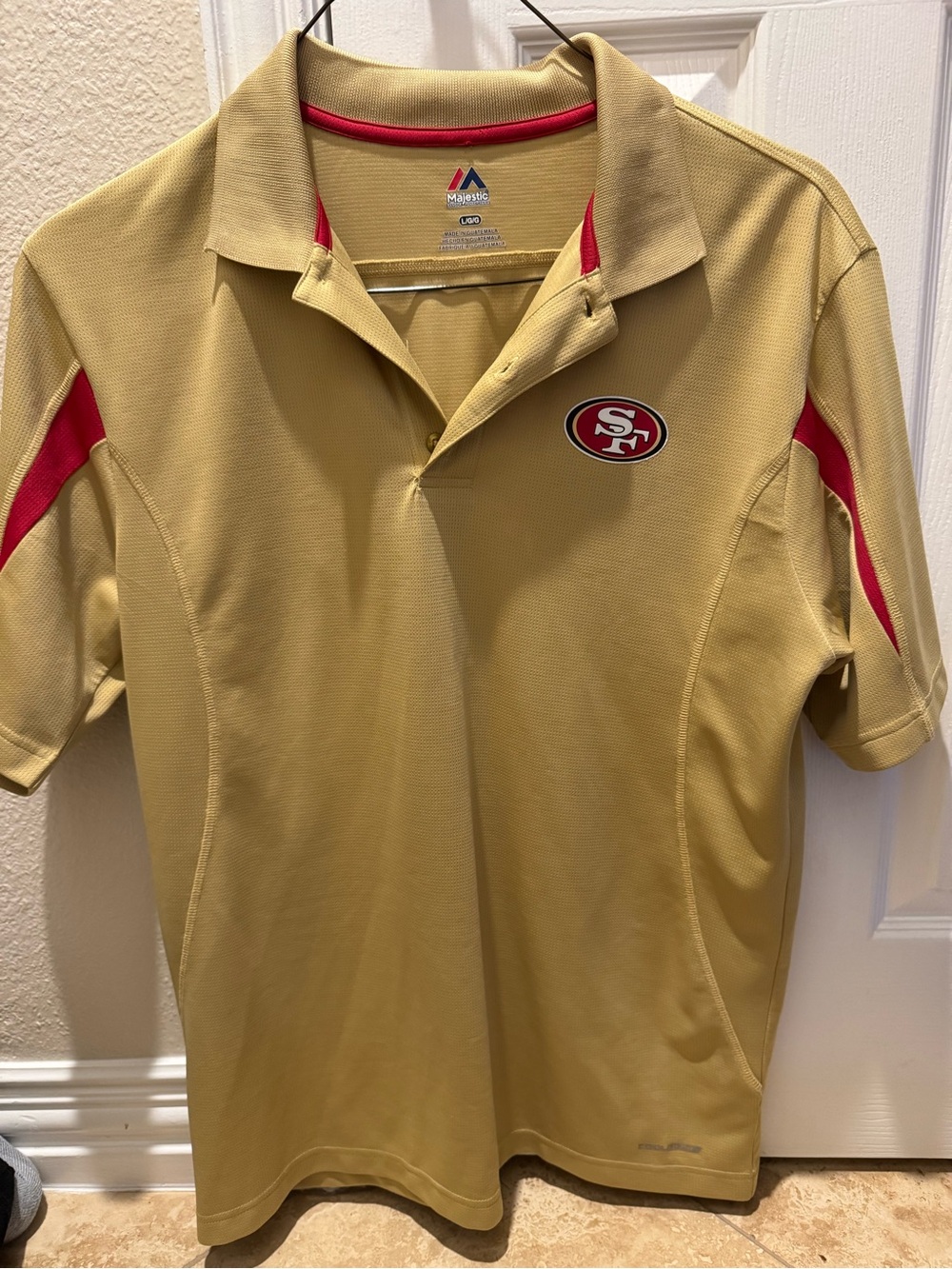 Majestic Gold and Red San Francisco Polo